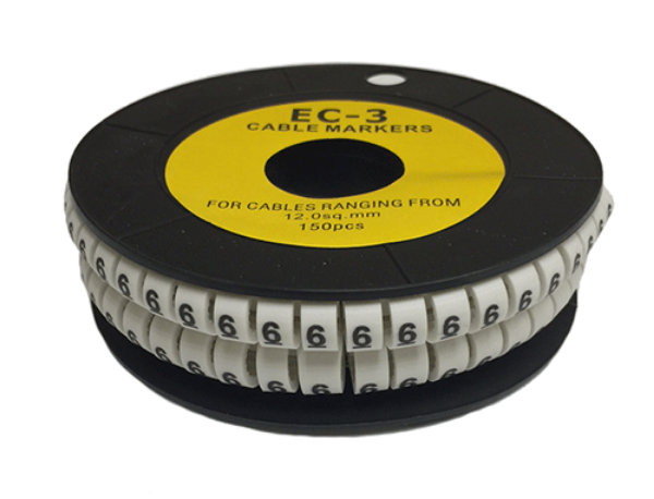 Picture of Cable Marker "6"   CCT-EC3-6