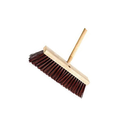 Picture of Street Broom with Wood Handle   CCT-PB-ST16-W