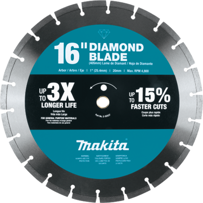 Picture of Makita 16" Diamond Blade CCT-E-02537