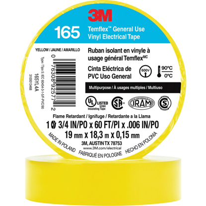 Picture of Yellow Electrical Tape  CCT-XH387