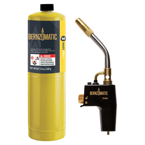 Picture of Bernzomatic TS4000 MAP-Pro® High-Heat Propane Torch Kit   CCT-TS4000ZKC