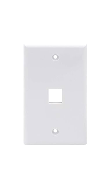 Picture of Single Port Faceplate   CCT-1FP