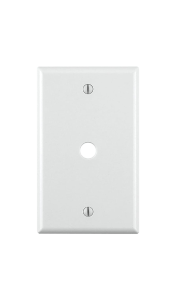 Picture of Cable Wall Plate Blank - White CCT-2241