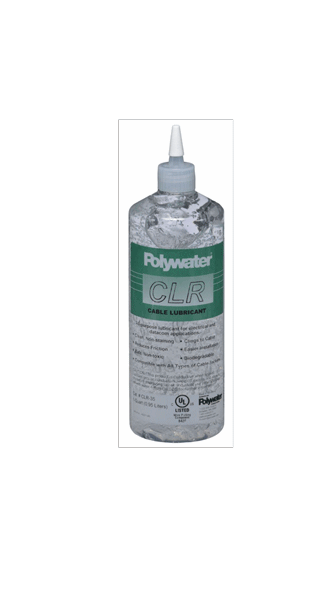 Picture of Polywater CLR Squeeze Bottle Clear Cable Lubricant   CCT-CLR-35