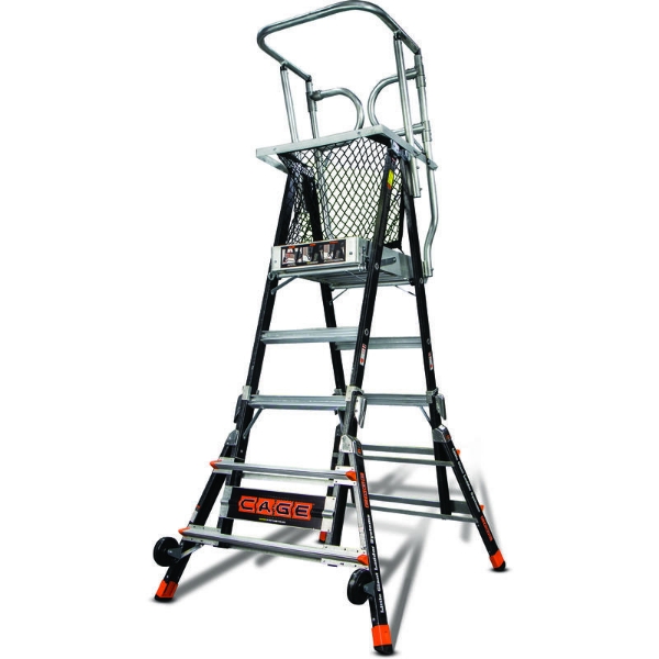Picture of Cage 3'-5' Adjustable Enclosed Platform  CCT-18503-340